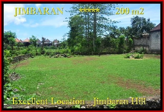 TANAH MURAH di JIMBARAN BALI 200 m2 Lingkungan Villa