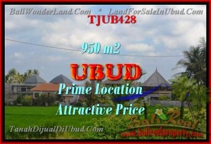 TANAH DIJUAL di UBUD Untuk INVESTASI TJUB428