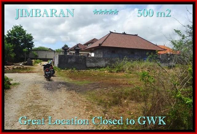 TANAH MURAH di JIMBARAN BALI 500 m2 di Jimbaran Ungasan