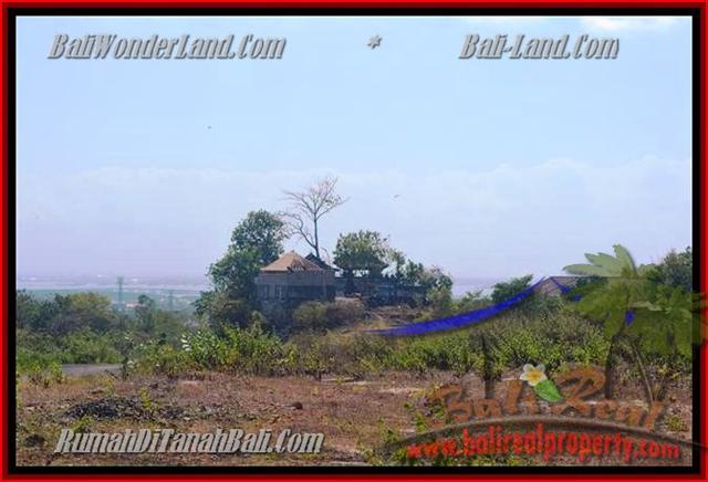 JUAL TANAH di JIMBARAN 750 m2 View laut dan bandara