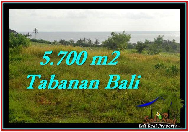 JUAL TANAH di TABANAN 57 Are View sawah, laut dan gunung