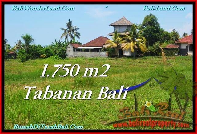 DIJUAL TANAH di TABANAN 1,750 m2 di Tabanan Selemadeg