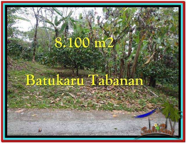 JUAL MURAH TANAH di TABANAN BALI 81 Are View Gunung dan Kebun