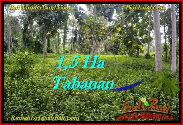 DIJUAL TANAH di TABANAN BALI Untuk INVESTASI TJTB272