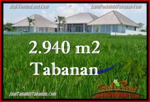 TANAH di TABANAN BALI DIJUAL MURAH 29.4 Are di Tabanan Selemadeg