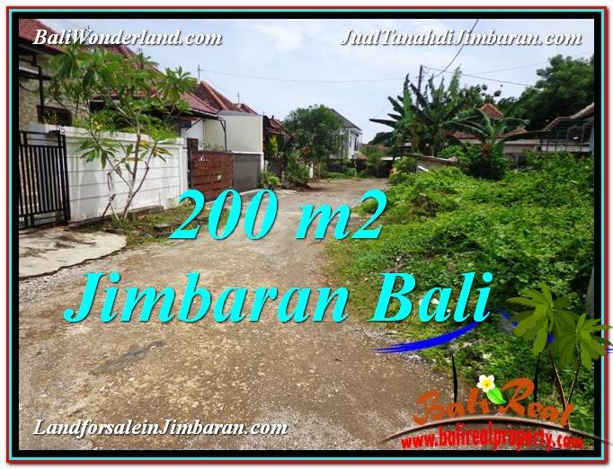 TANAH DIJUAL di JIMBARAN BALI 200 m2 Lingkungan Villa