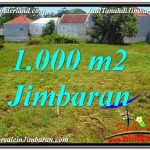 TANAH di JIMBARAN JUAL 10 Are Lingkungan Villa