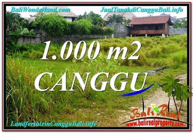 INVESTASI PROPERTI, TANAH DIJUAL di CANGGU BALI TJCG214