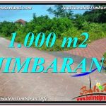 TANAH MURAH di JIMBARAN BALI 1,000 m2 Lingkungan Villa