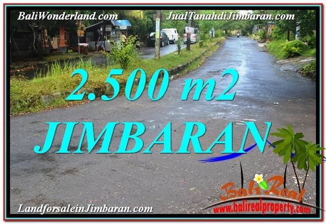 TANAH MURAH di JIMBARAN BALI 2,500 m2 Lingkungan Villa