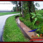 JUAL Murah Tanah di Tabanan Bali 1,122 m2 View Sawah, Gunung dan Sungai Kecil